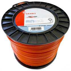GRANIT ® fűkasza damil ∅ 3.0 mm □ négyszög profil ⇔ 219 méter - prémium minőség*