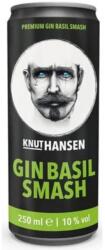 KNUT HANSEN Gin Basil Smash (bazsalikomos) fém doboz 10% 250 ml - ginshop