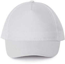 K-UP KP157 POLYESTER CAP - 5 PANELS (kp157wh-u)