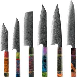  IK-27680 damaszk késkészlet - Multi