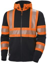 Helly Hansen ICU JÓL LÁTHATÓSÁGI CIPZÁRAS KAPUNCIS PULÓVER, narancs, 3XL (79273_269-3XL)