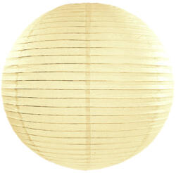  Krém színű papír lampion 25cm (LAP25-079)