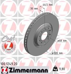 ZIMMERMANN Disc frana ZIMMERMANN COAT Z 100.1249. 20 (100.1249.20)