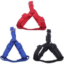 Nobleza Piros fényvisszaverős textil hám (Sz2.5 cm x H50-70 cm) (027262_P)