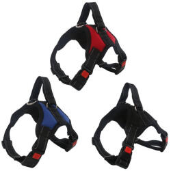 Nobleza Kék -fekete színű hámhordozó fogantyúval, L méret (H64-84 cm） (035717_K)