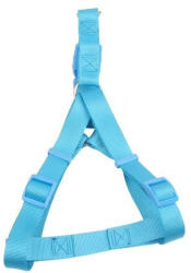 Nobleza Egyszerű kék textil hám "M" méret (Sz2.0 cm x H40-60 cm) (017713_K)