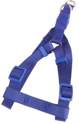 Nobleza Kék egyszínű textil kutyahám "M" méret (Sz2.0 cm x H40-60 cm) (017355_K)