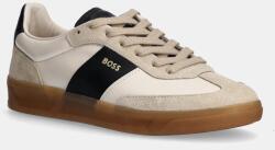 HUGO BOSS bőr sportcipő Brenta bézs, 50536624 - bézs Női 40