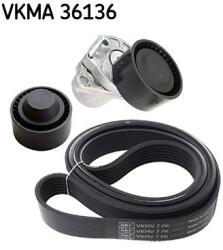 SKF Set curea transmisie cu caneluri SKF VKMA 36136 (VKMA 36136) - automobilus