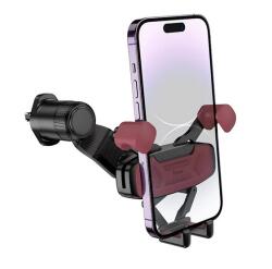 hoco. H66 autós tartó (szellőzőre, gravitációs) FEKETE/PIROS (H66_B_R)