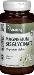 Vitaking Bisglicinat de magneziu, 80 capsule, Vitaking