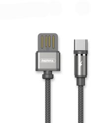 REMAX Магнитен кабел за данни Remax Gravity RC-095a, USB Type-C, 1.0м, Сив (DE-14937)