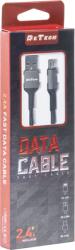 DeTech Кабел за данни DeTech DE-C39i, Lightning, 1.0m, Black - 40201 (DE-40201)