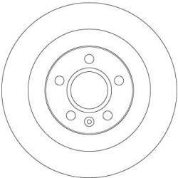 TRW Disc frana TRW DF6970 (DF6970) - automobilus