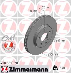 ZIMMERMANN Disc frana ZIMMERMANN COAT Z 400.5510. 20 (400.5510.20)