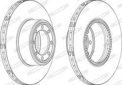FERODO Disc frana FERODO FCR321A (FCR321A)