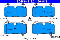ATE set placute frana, frana disc ATE 13.0460-4818.2 (13.0460-4818.2)