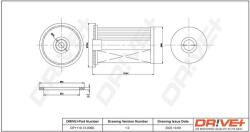Dr! ve+ filtru combustibil Dr! ve+ DP1110.13. 0066 (DP1110.13.0066) - automobilus