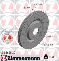 ZIMMERMANN Disc frana ZIMMERMANN COAT Z 400.3628. 20 (400.3628.20)