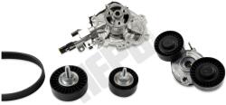 HEPU Pompa apa + Set curea transmisie cu caneluri HEPU PK26810 (PK26810) - automobilus