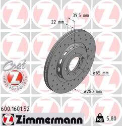 ZIMMERMANN Disc frana ZIMMERMANN SPORT Z 600.1601. 52 (600.1601.52)