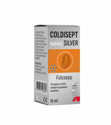 Coldisept NanoSilver fülcsepp (15 ml)