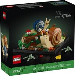 LEGO® Ideas - Barátságos csigák (40788)