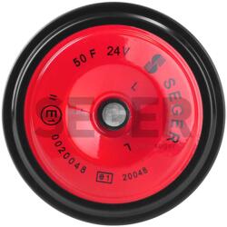 SEGER tányérkürt, mély, 91mm, 24V 335Hz (50FK)