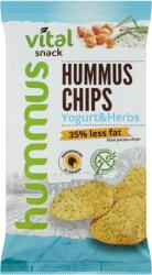 Vital Snack Snack sült hummusz chips joghurtos-zöldfűszeres ízesítéssel 65 g