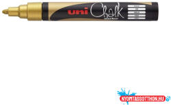 uni Krétamarker folyékony 1, 8-2, 5mm, Uni-Posca PWE-5M arany (62879) - nyomtassotthon