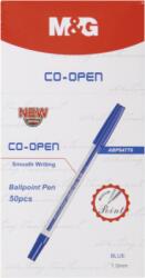 M&G Pix cu bila M&G, CO-OPEN, albastru, 1.0mm, set 50 buc ABP64779221000H