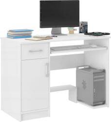 Mobene Modern számítógépasztal N10 - fehér - pepita