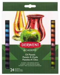 Derwent Creioane ulei pastel DERWENT Academy, 24 buc/set, diverse culori (DW-2301953) - vexio