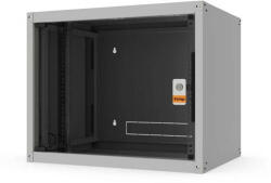 Legrand EVO26U6080 19" 26U 600x800x1285 biztonsági üvegajtós hálózati állószekrény komplett Evoline - pepita