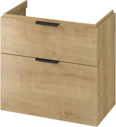 Cersanit City dulap 79.4x44.7x72 cm sub chiuveta pe perete stejar S584-120 (S584120)