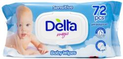 Delta Șervețele umede pentru bebeluși Delta Magic - 72 buc, albastru (3800502666042)