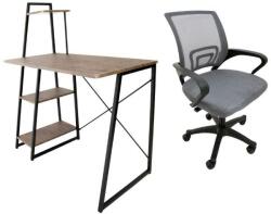  Argo Ergonomikus Szék és Sötét Tölgy Íróasztal Szett