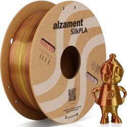 Alzament PLA Silk Tri Color 1 kg Gold-Silver-Copper (ALZMNTST01)