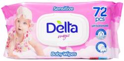 Delta Șervețele umede pentru bebeluși Delta Magic - 72 buc, roz (3800502666035)