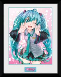 GB eye Afiș înrămat GB eye Animation: Hatsune Miku - Wink (PFC2403)