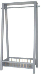 Jabadabado Gyermek Ruhásállvány - Ezüstszürke - 65x35x116 cm (JabaH13223)