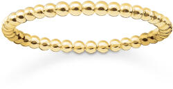 Thomas Sabo Ladies Ring TR2122-413-12-56 cord look size 56, női