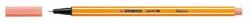 STABILO Tűfilc, 0, 4 mm, STABILO Point 88, barack (TST88261)