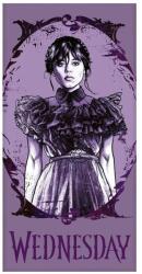 Jerry Fabrics Wednesday törölköző purple 70x140 cm (24TW052)