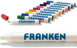 Franken Táblamarker készlet, 2-6mm, kerek, antibakteriális, Z1901 Franken 10-es klt (Z1901) - emag
