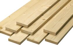 Rettenmeier Holzindustrie Gyalult Univerzális Deszka 20x95x2500 Mm Fehérfa Fenyő Ii. Minőség