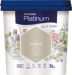 Poli-Farbe Platinum színes beltéri falfesték E40 Ezüstfa, 5l