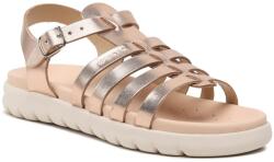Geox Geox, Soleima többpántos bőr szandál, Arany, 38 EU (0000301647423_38)