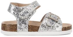 Nelli Blu Gyermek szandál, Nelli Blu, 590559, Szintetikus, Ezüst, 25 EU (5905588691105-25)