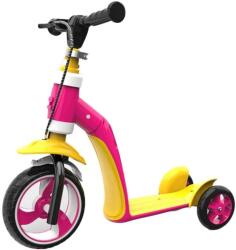 Action Action One Háromkerekű roller, 2 az 1-ben, Biker, rózsaszín (SRTV0375.1)